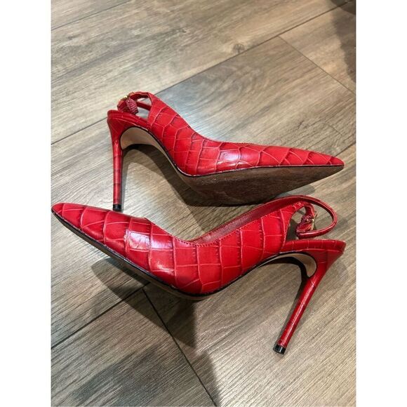 Alice+ Olivia red slingback pumps - Picture 6 of 7